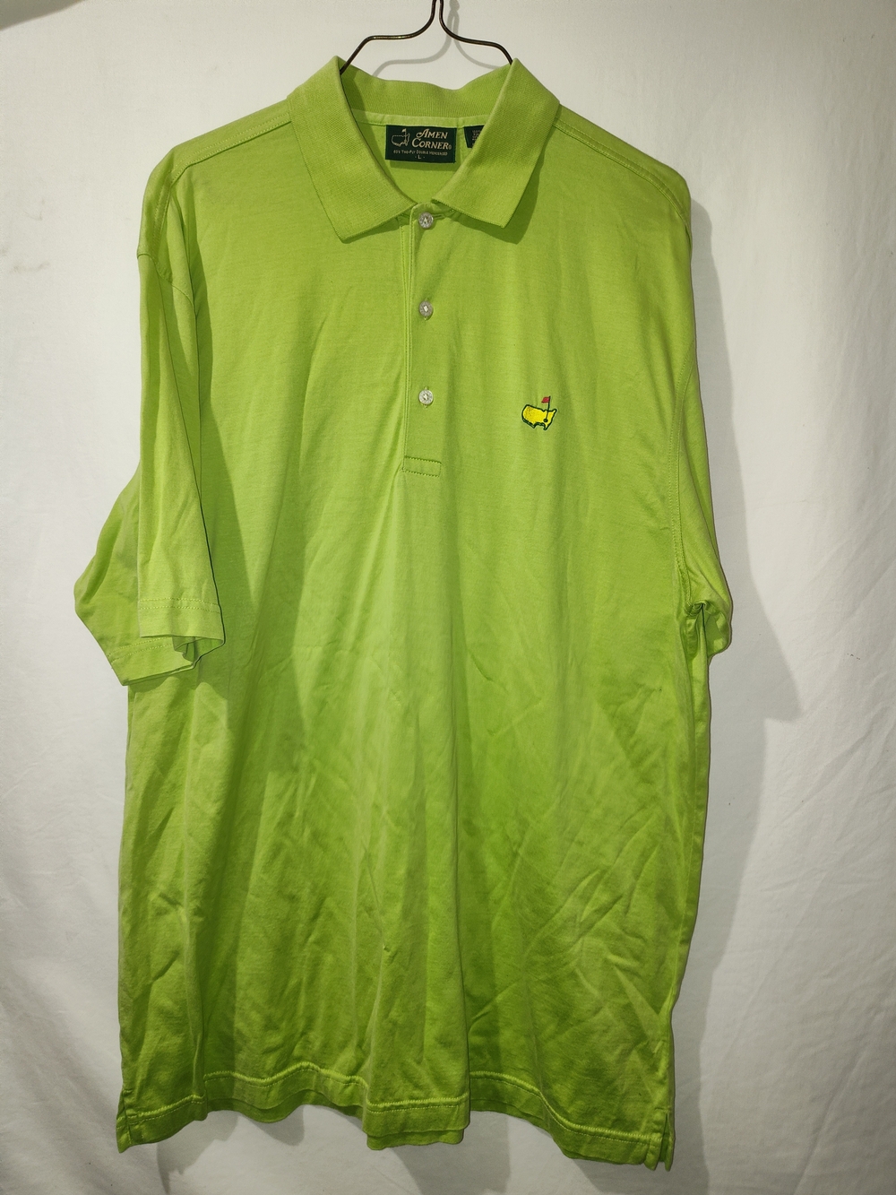 Masters Golf Green Polo Shirt